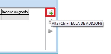 Añada el vencimiento al cobro