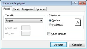 asignar tamaño impresion a listados en ofipro asignar tamaño impresion a listados en ofipro