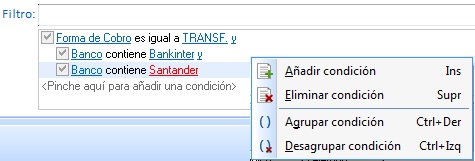 Aumentar o disminuir prioridad en filtros Aumentar o disminuir prioridad en filtros