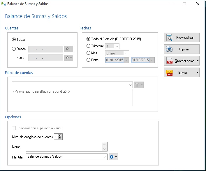 Balance sumas y saldos Balance sumas y saldos
