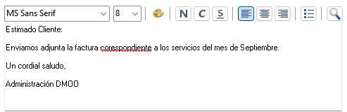 Corrección ortográfica en tiempo real
