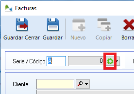 Haga clic en el botón para introducir un código manualmente