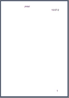 ejemplo de uso de bandas en el informe