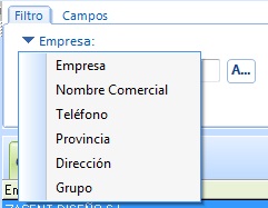 Filtro directo en OfiPro Filtro directo en OfiPro