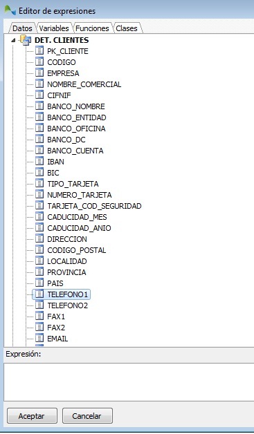 automaticamente se ha añadido el dato del telefono en el documento