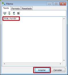 teclee el texto deseado en el editor teclee el texto deseado en el editor