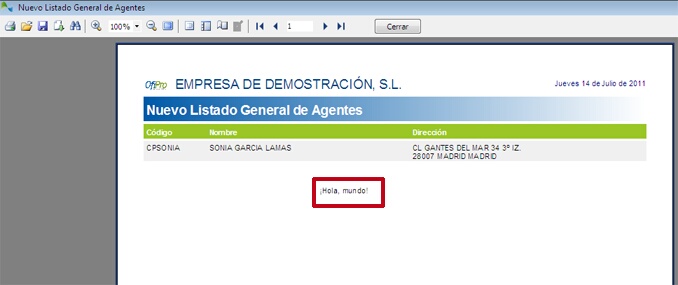 vista previa del nuevo listado general de agentes vista previa del nuevo listado general de agentes
