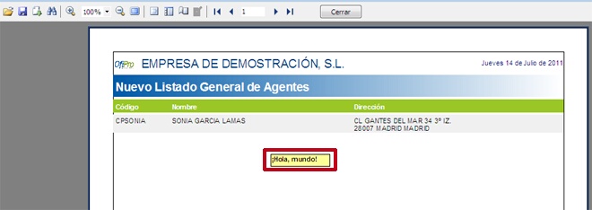 vista previa del nuevo listado general de agentes vista previa del nuevo listado general de agentes